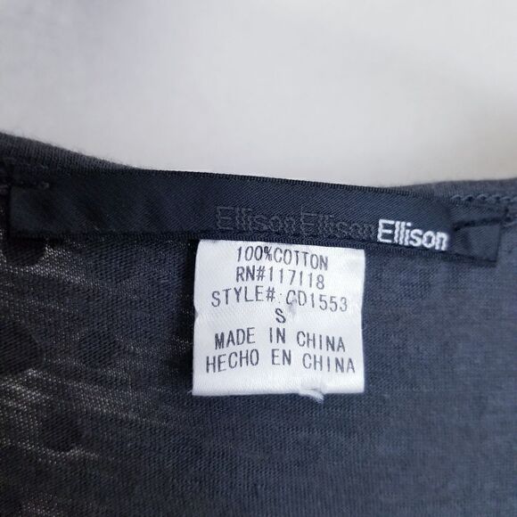 5/$25 Ellison Grey racerback Tank - Picture 4 of 4